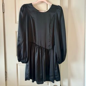 LOVESHACKFANCY Garcia Black Cocktail Dress size 4